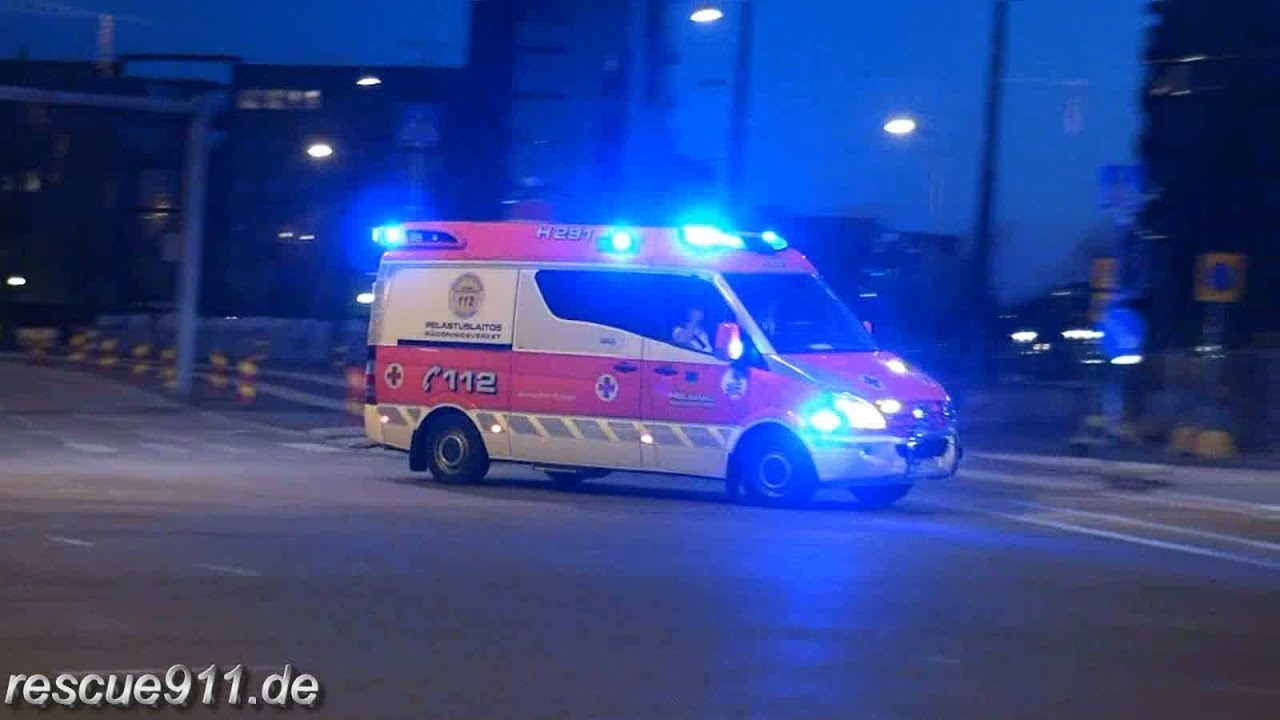 Ambulance H291 Helsingin Kaupungin Pelastuslaitos