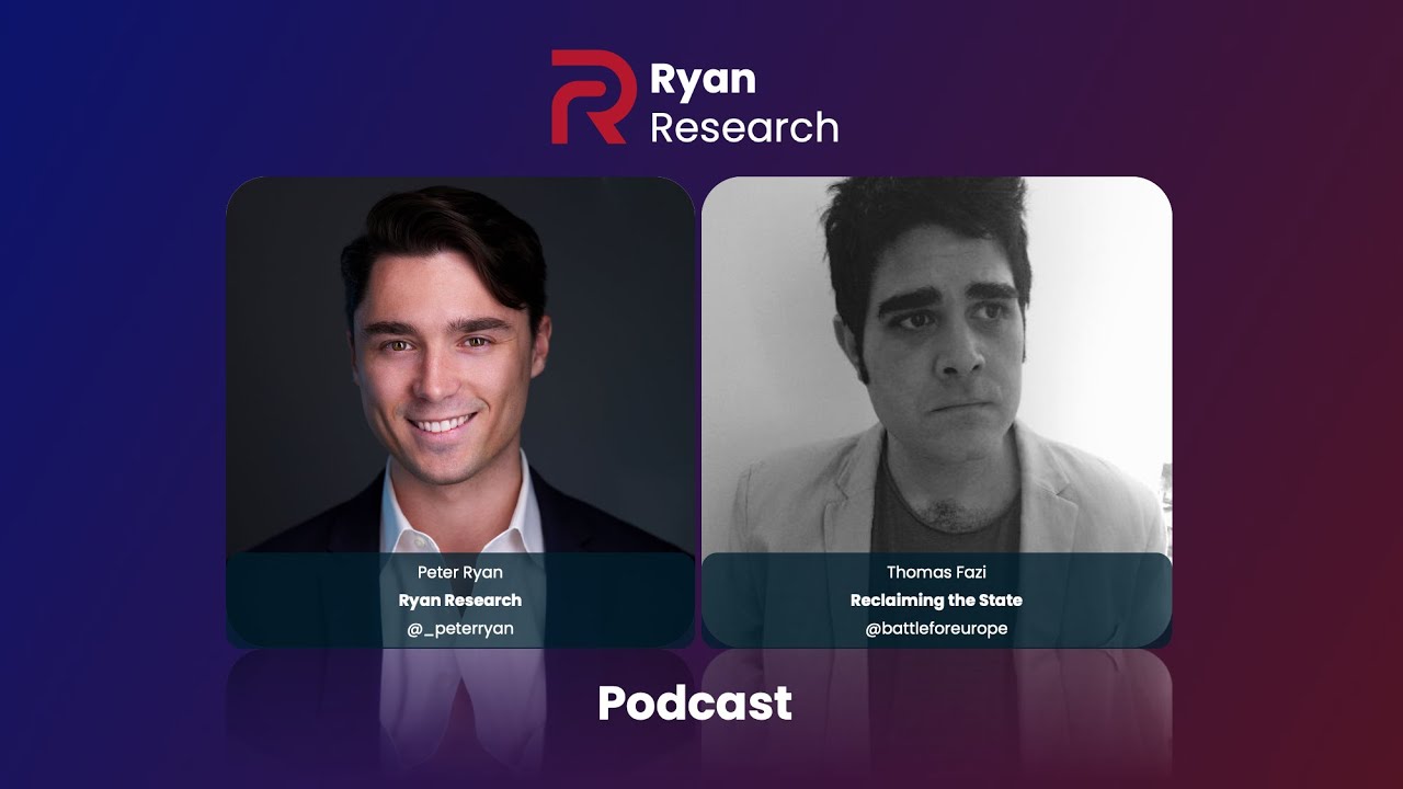 Battle for Europe - Thomas Fazi - Ryan Research Podcast #16