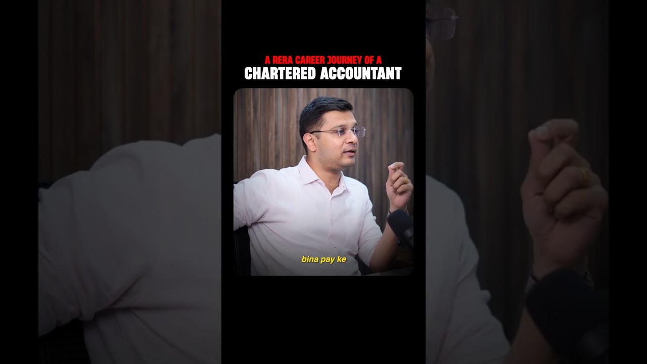 Why I Chose RERA Over Traditional CA Practice