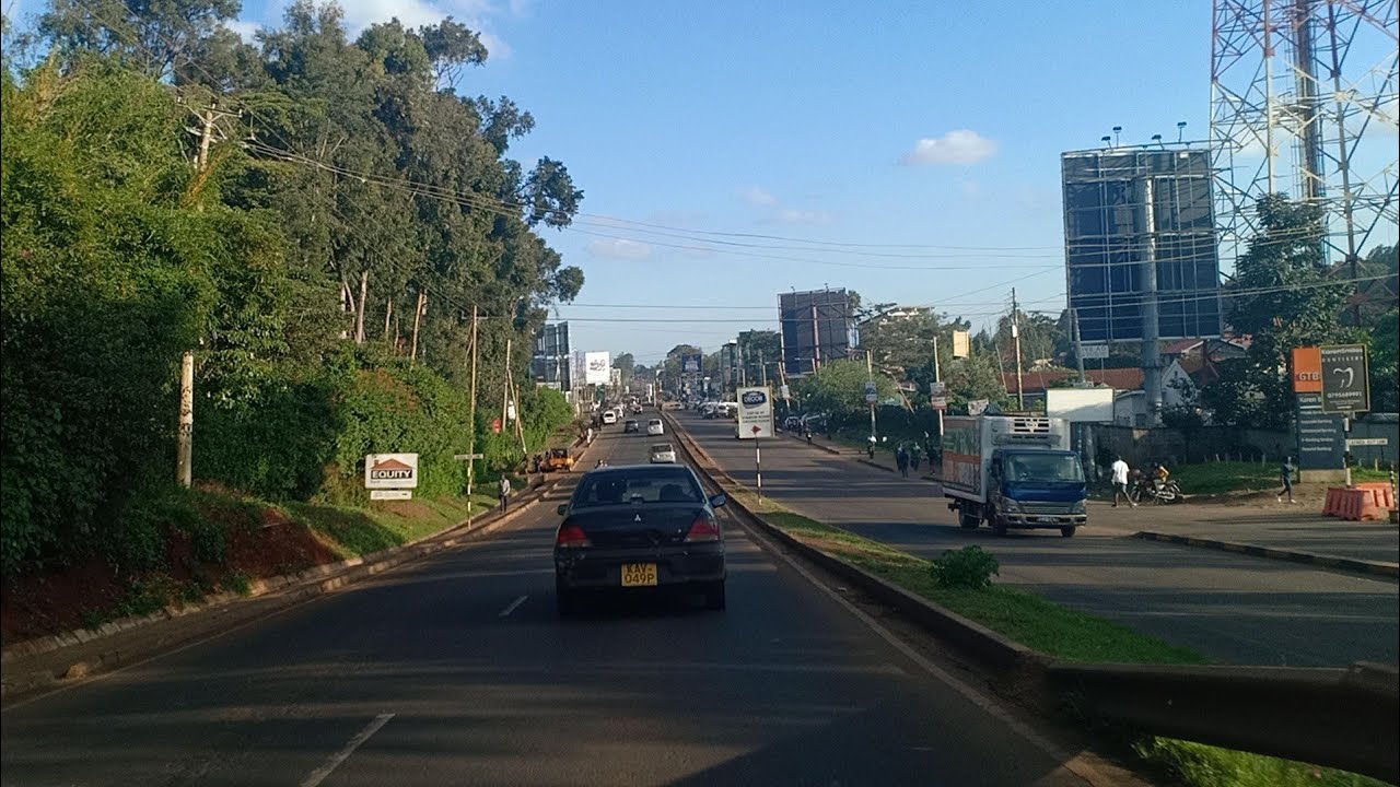 Dagoretti Road to Langata Road in Karen, Nairobi Kenya