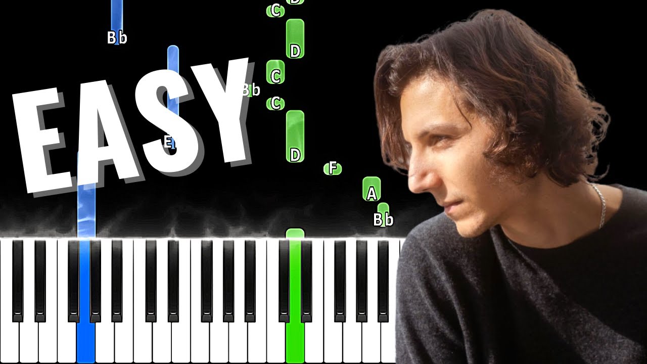 Walked Through Hell by Anson Seabra - EASIEST PIANO TUTORIAL (SHEET MUSIC)