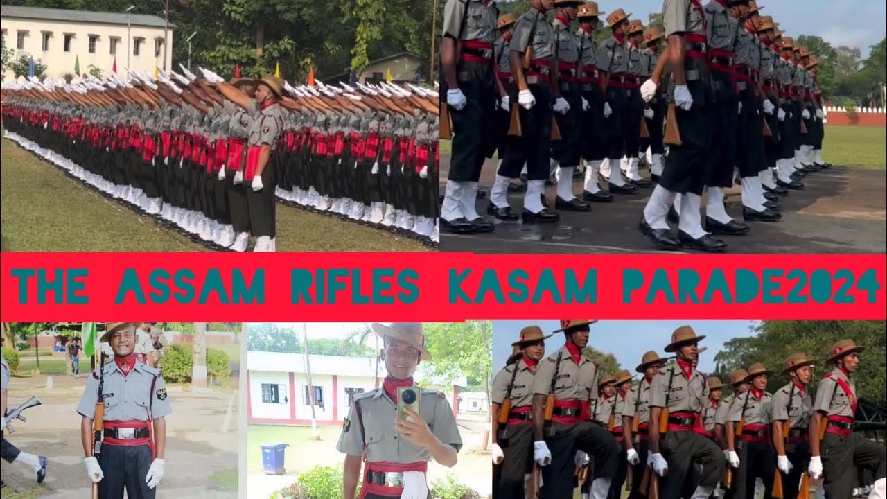 The Assam Rifles Kasam Parade 2024 / Assam Rifles Passing Out Parade 09/10/2024
