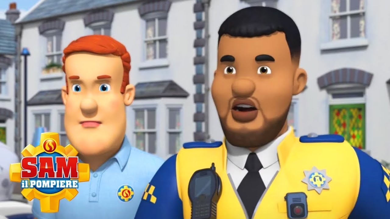 Sam il pompiere e il PC Malcom salvano il camion! | Il pompiere Sam | Cartoni animati