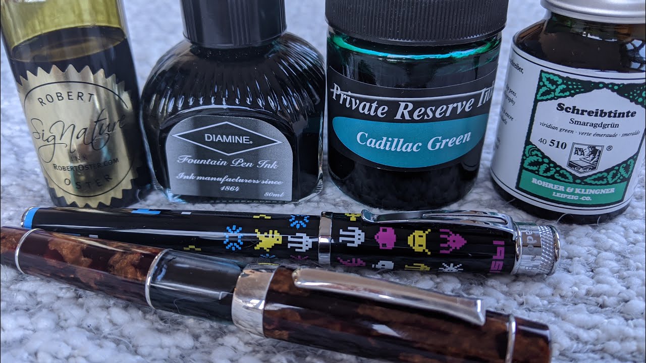 My daughter and I respond to the Fountain Pen Addict Tag by devnnluu
