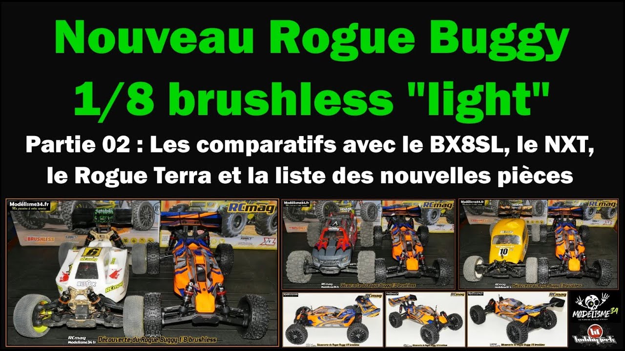 Rogue Buggy 1/8 brushless 