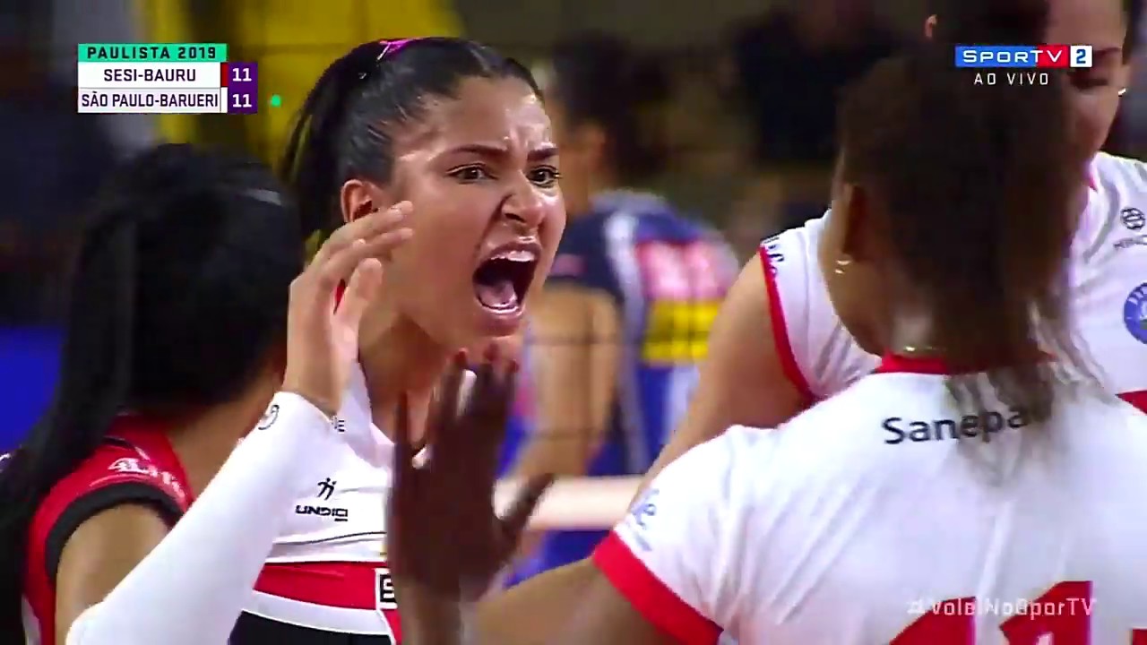 SESI Vôlei Bauru 0x4 São Paulo - Barueri | Paulista Feminino 2019 | SF2