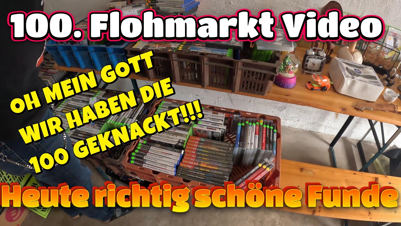 100  Flohmarkt Video // einfach nur ein Danke /// Heute schöne Funde
