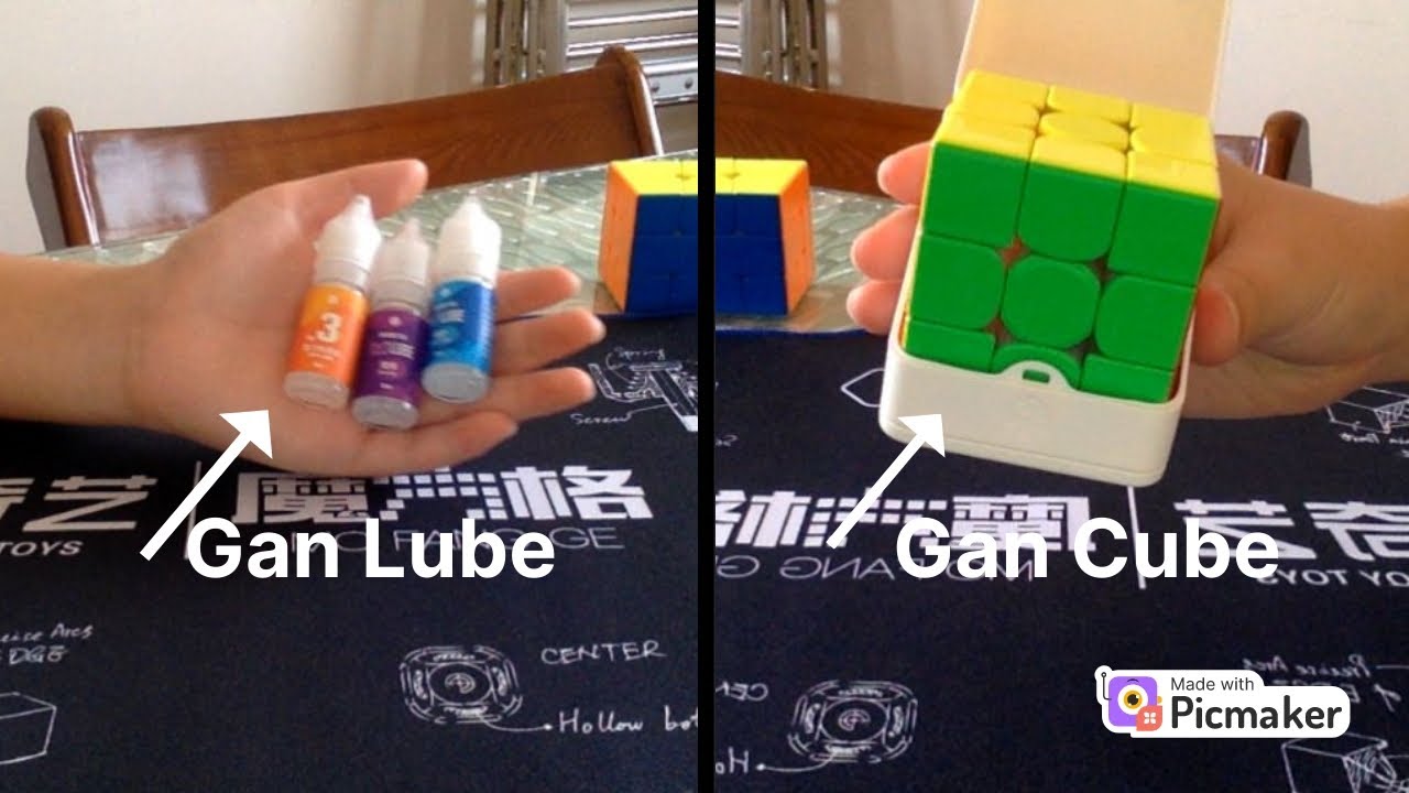 How to lube your Gan rubik's cube with Gan lubes!