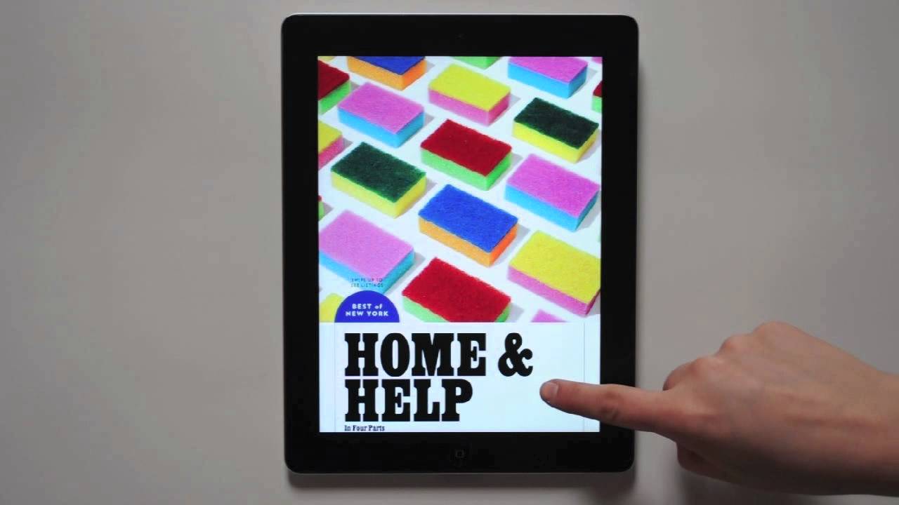 New York Magazine&rsquo;s new iPad app l mag+
