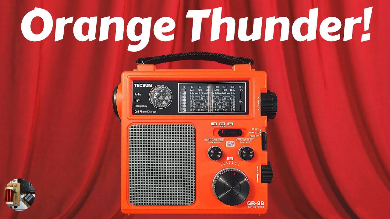 Tecsun GR-98 AM FM Shortwave Emergency Radio Review