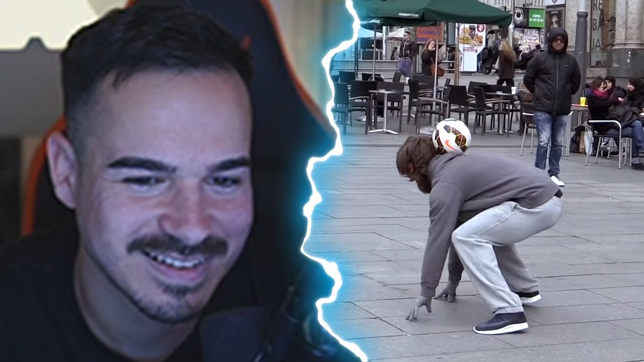 REAKTION auf CRISTIANO RONALDO VERKLEIDET auf der STRAßE😱