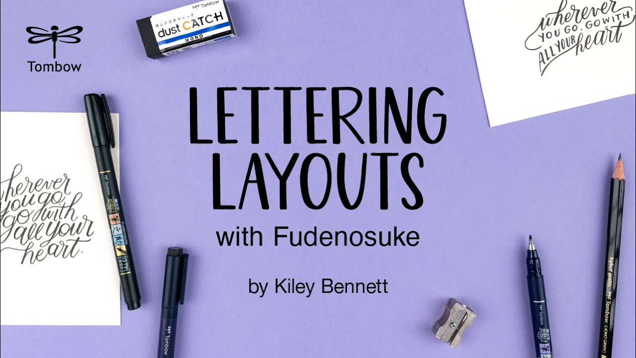 Lettering Layouts with Fudenosuke