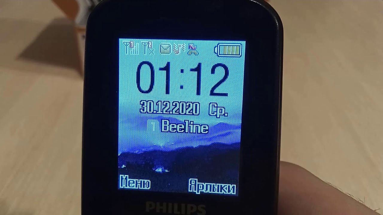 Обзор бюджетного сотового телефона Philips за 1 тысячу рублей (Xenium E109)