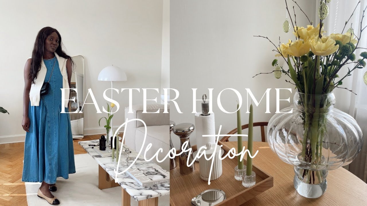 Life with me | Easter home decor,Haul, Baking and slow living in Copenhagen
