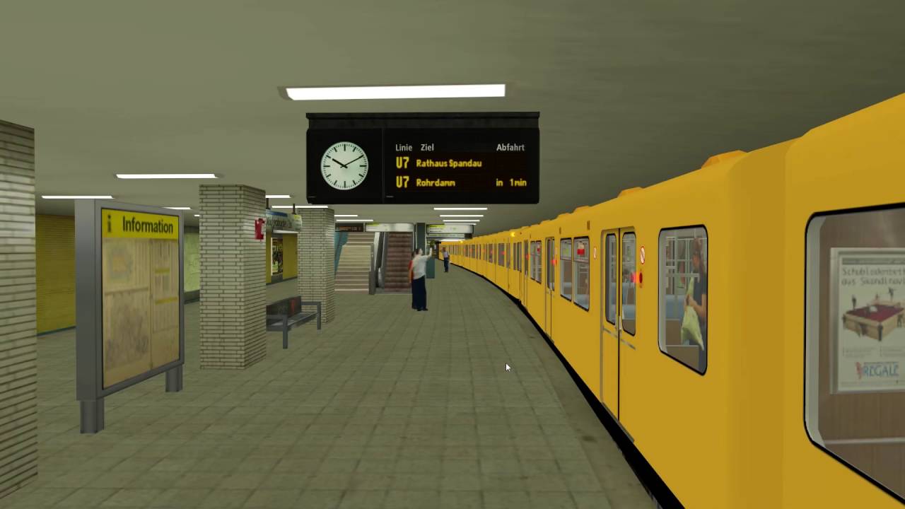TRS2004: Unterwegs auf der U7 im F74