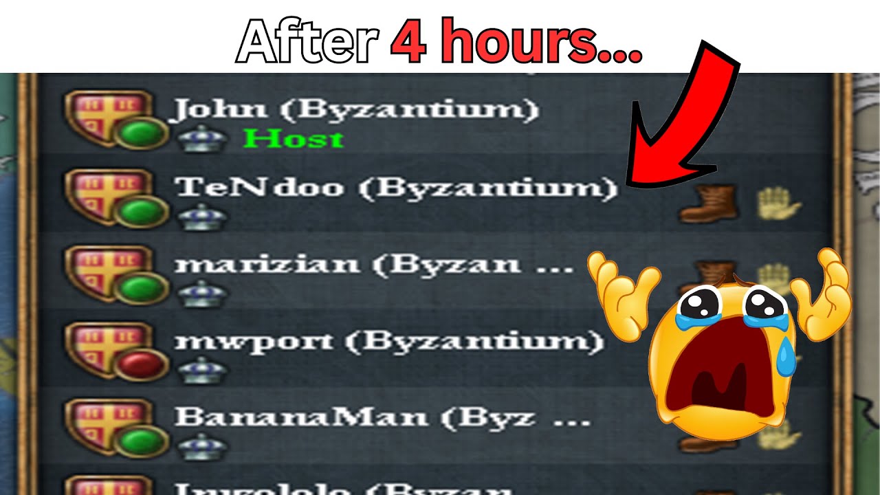 EU4 Multiplayer Lobbies be like... [EU4 Memes]