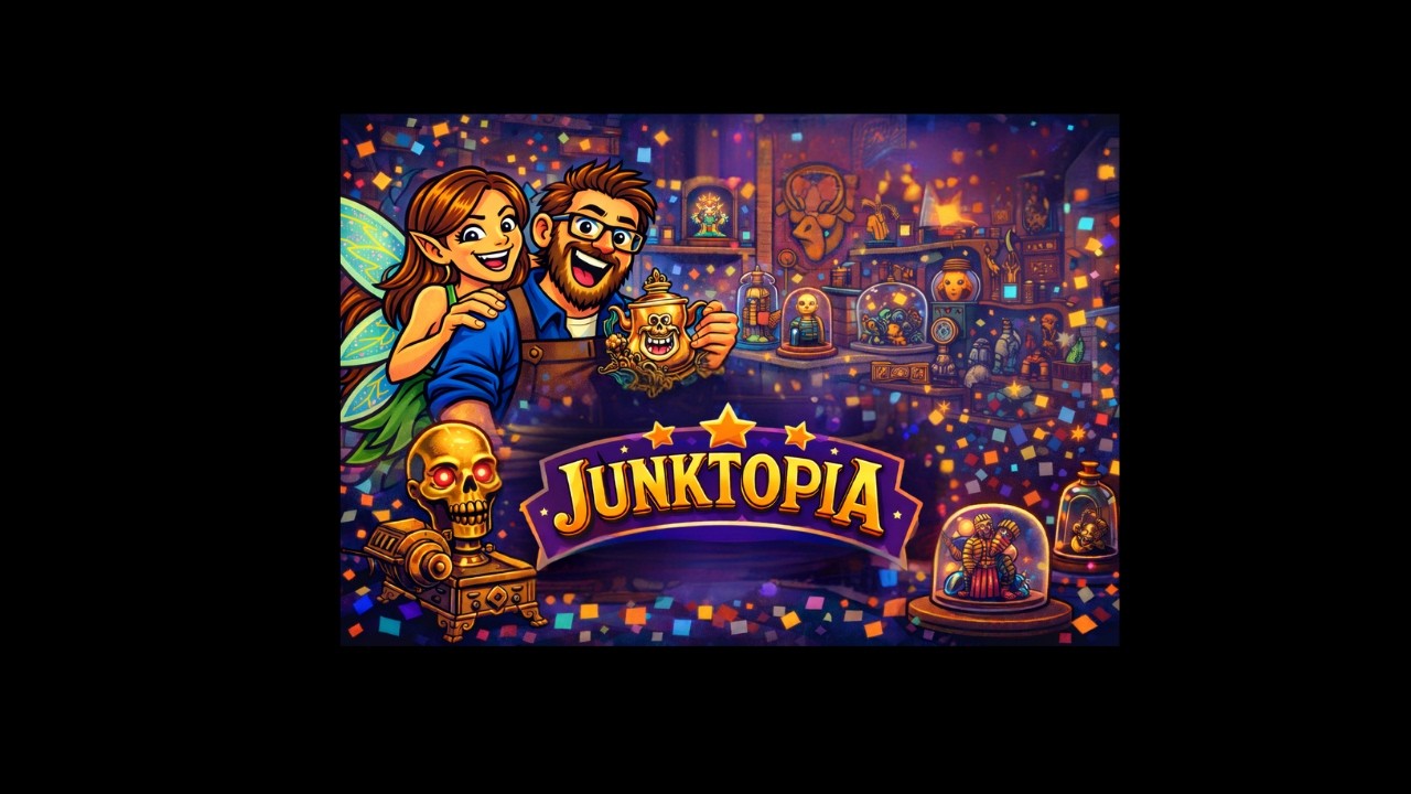 Junktopia Gameplay – Who Can Sell the BEST Story?!