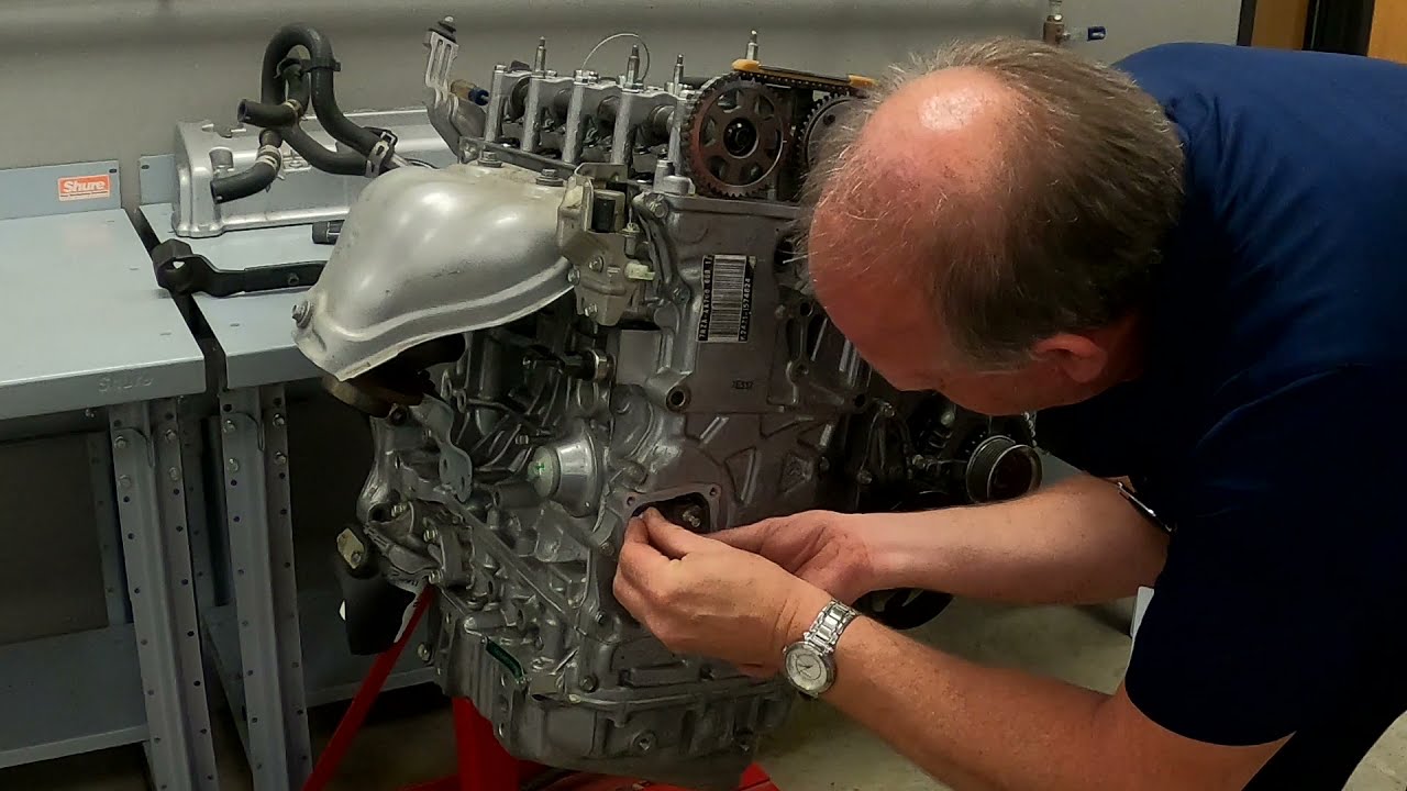 Honda K24 series cam gear timing chain R&R