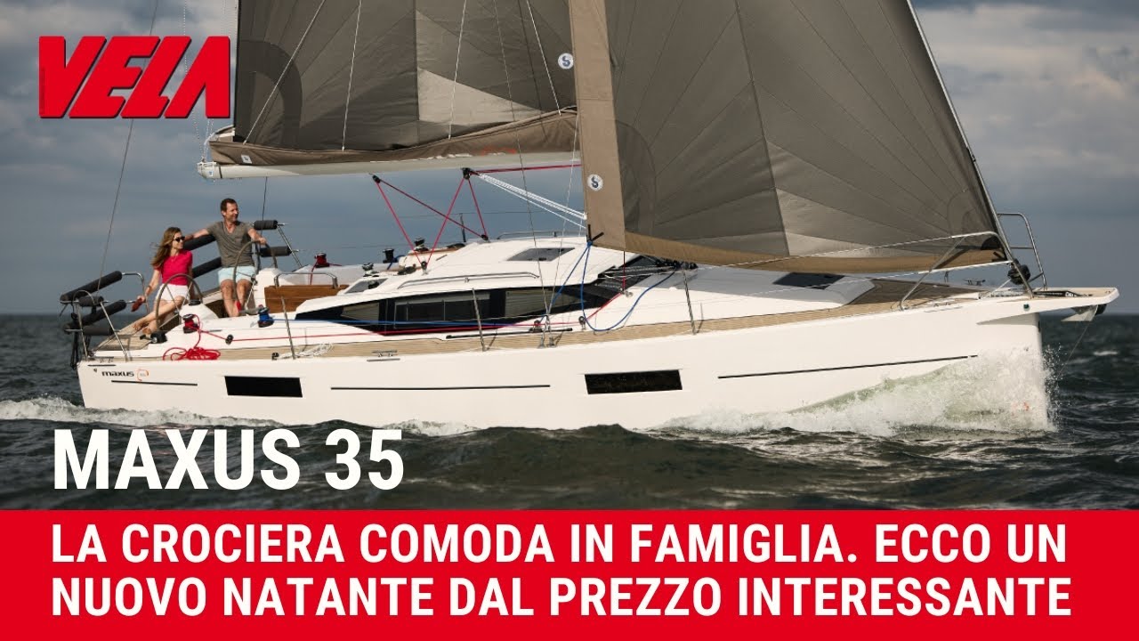 Maxus 35, la crociera comoda per la famiglia