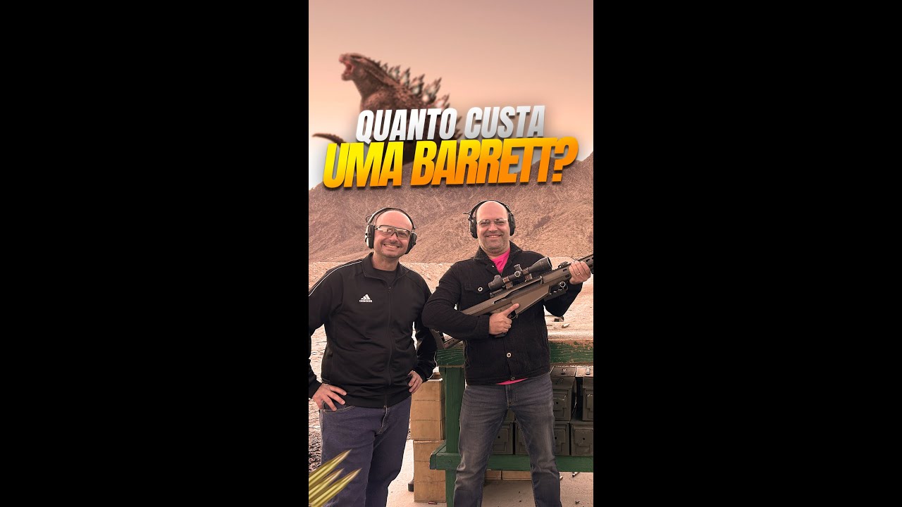 Barrett .50 Quanto custa?! 🦖🔥