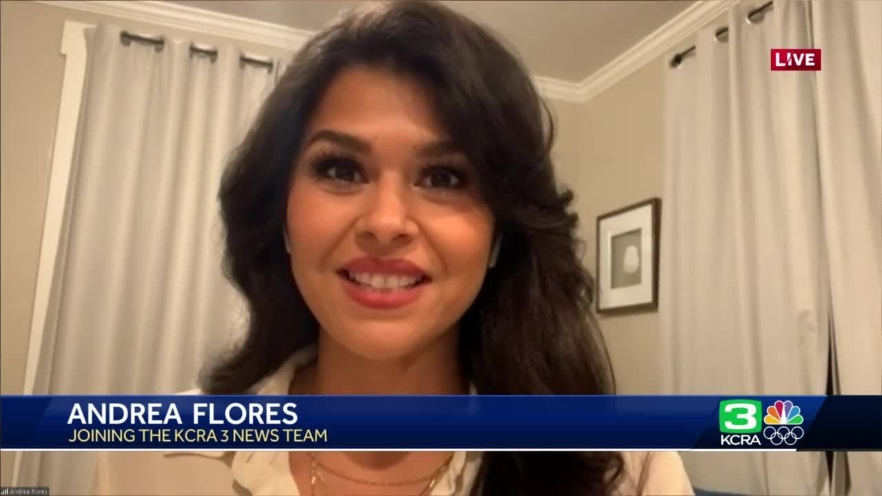 Welcome to KCRA 3, Andrea Flores!