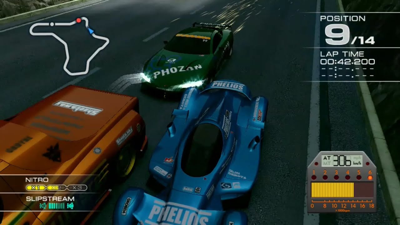 Ridge Racer 7 Maker's Trial ASTAROTH with ULTRANOVA at Harborline 765 R [Spectator view]