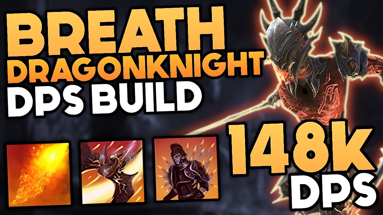 Breath Dragonknight DPS Build - 148k DPS - ESO Update 49
