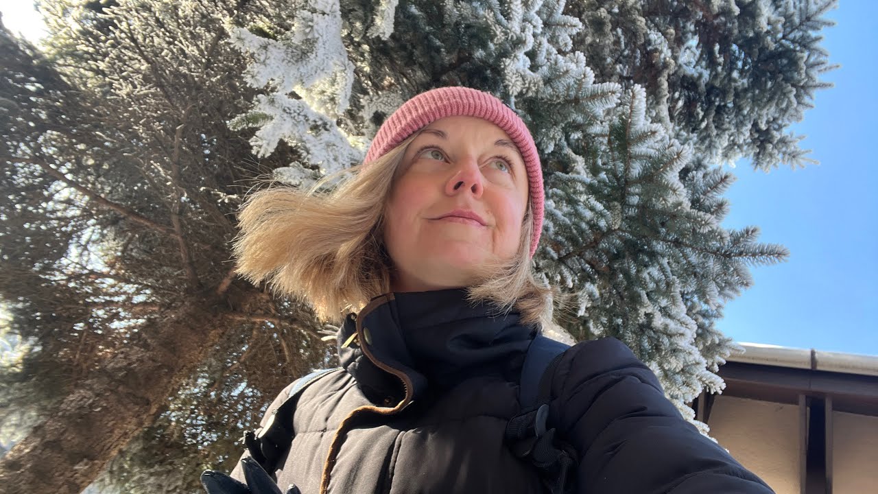 Proud of Being Ukrainian 🇺🇦 and Frosty LIVE Be Happy Enjoy Every Moment #happiness #winter #walking 