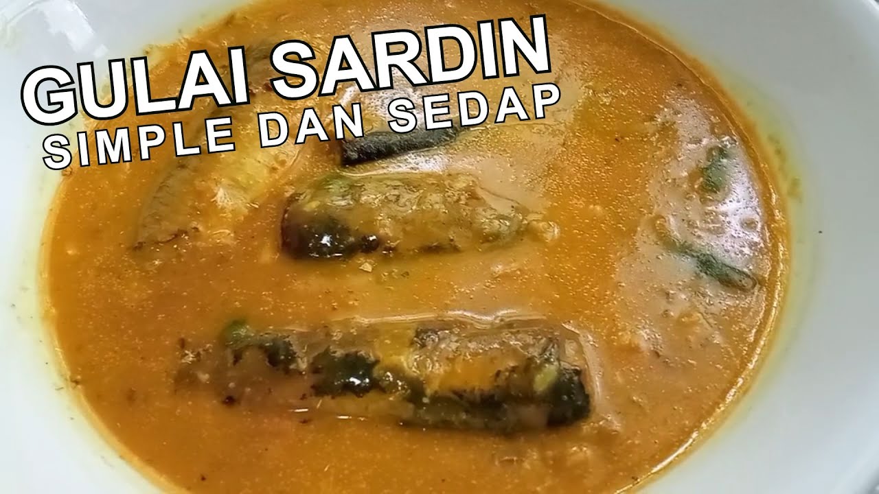 GULAI SARDIN | Simple dan sedap