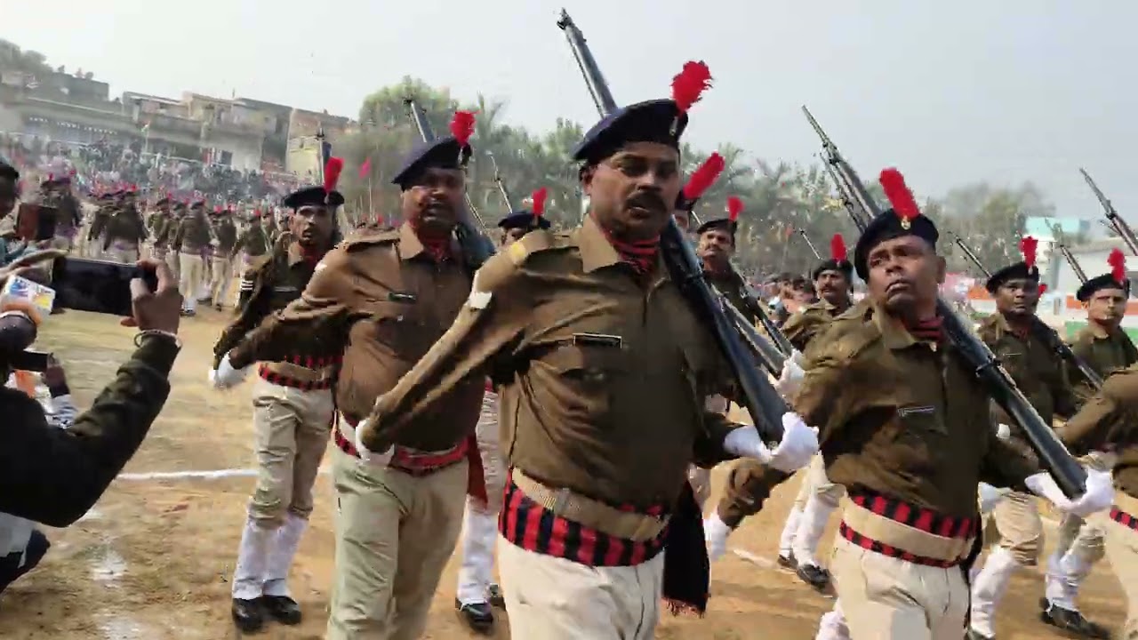 Republic day Pared Rani Jyotirmayee stadium Pakur JH 26/1/2026 #happyrepublicday #pakurjharkhand 💯👍