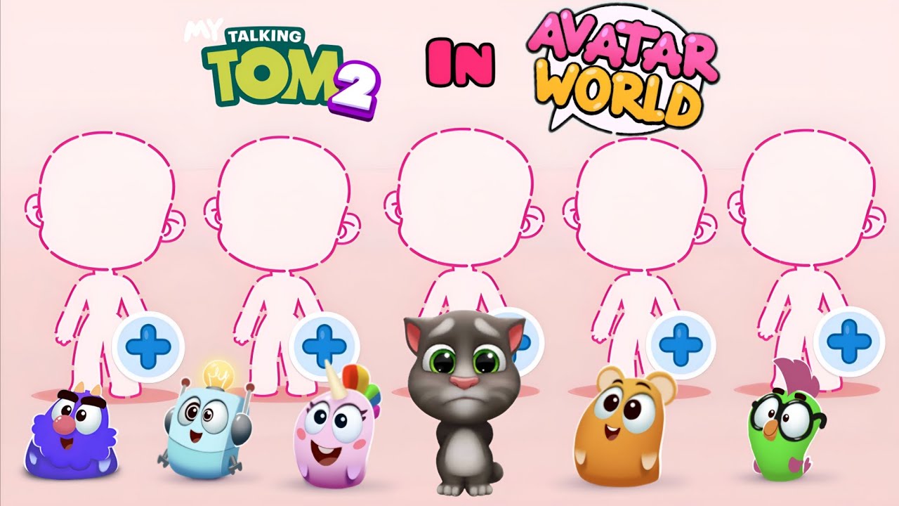 How To Make My Talking Tom 2💚⭐ in Avatar World!!! #avatarworld #mytalkingtom2 #video