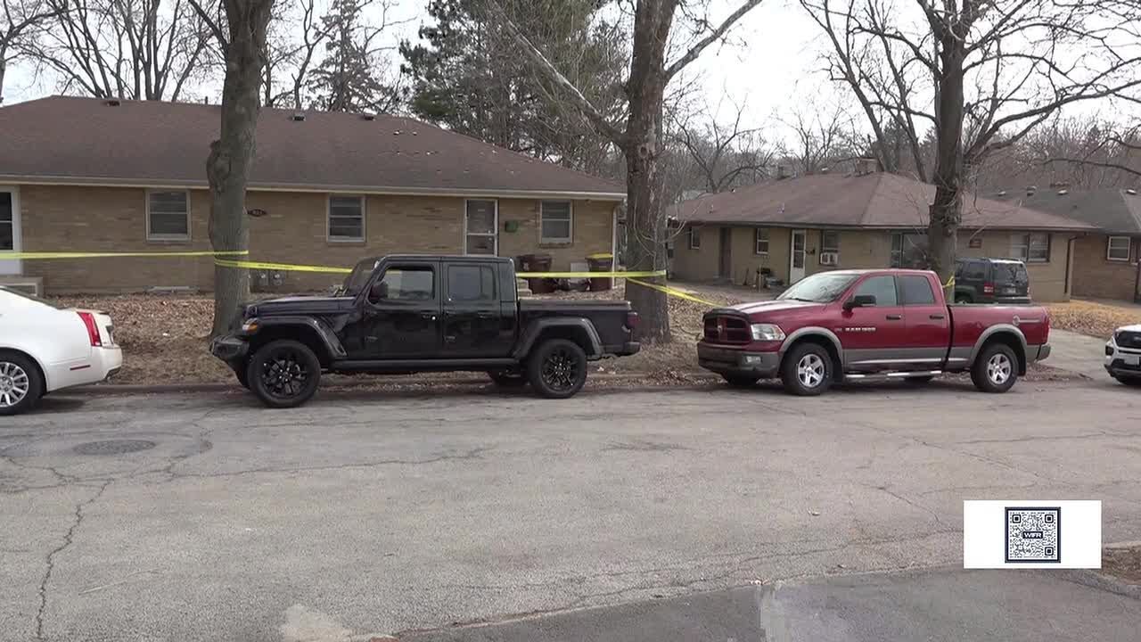 Large police presence on Albert Avenue in Rockford