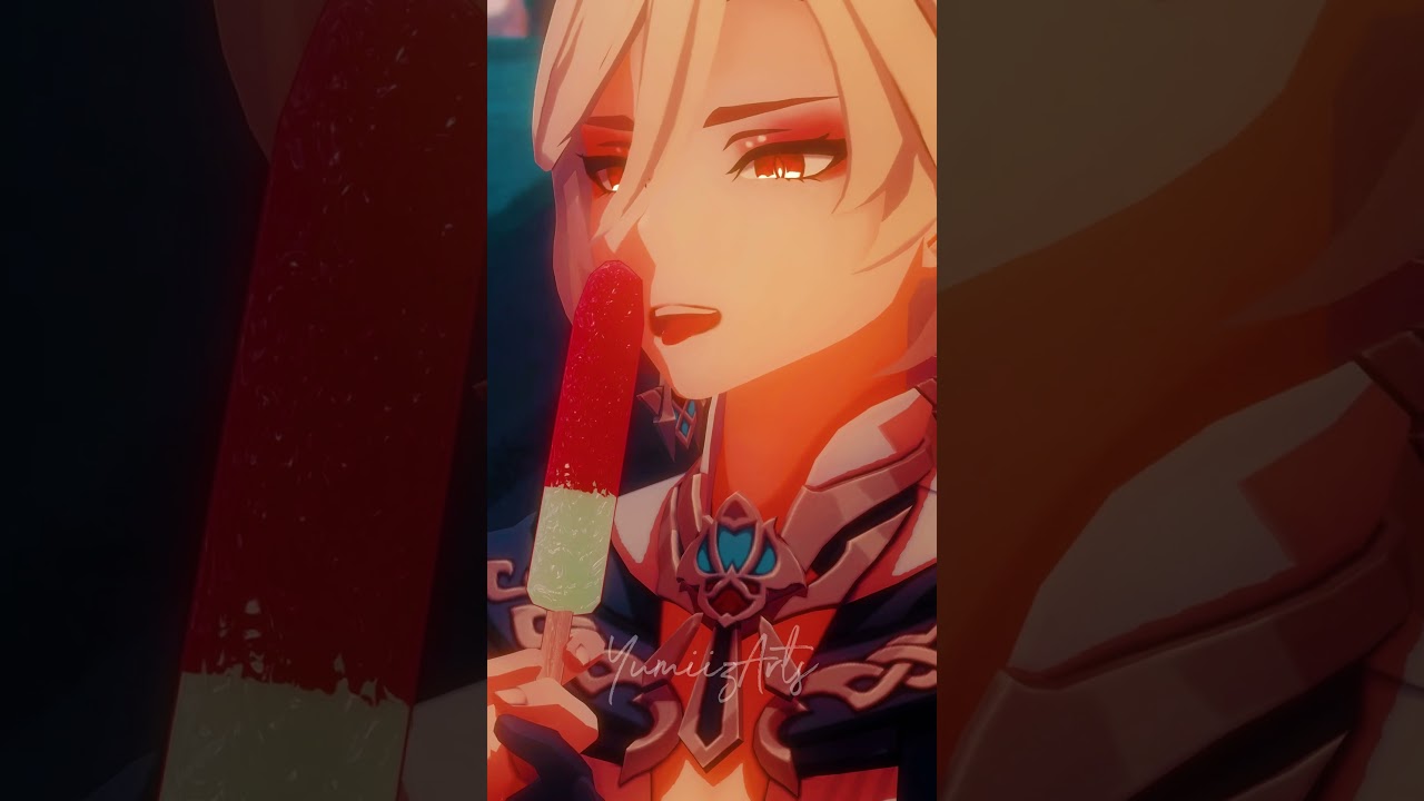 Kaveh licks Alhaithams popsicle  #genshinimpact  #genshin #alhaitham #kaveh #meme