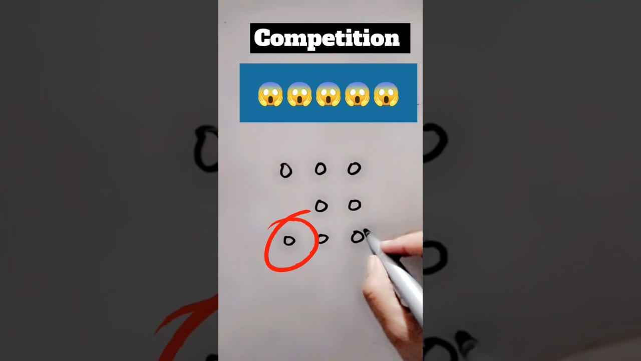can you solve this 8 dot puzzle #youtubeshorts #mathexpert #short_video #trending #chota_pushparaj