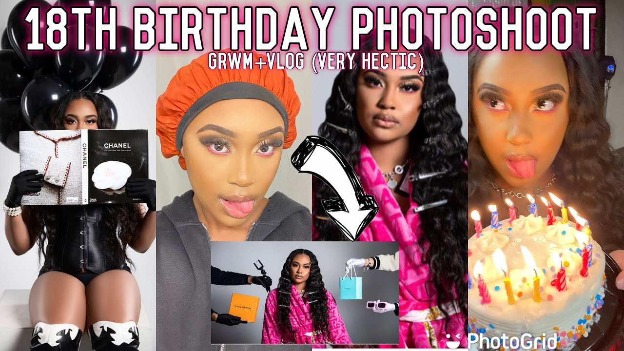 PREPARE WITH ME FOR MY 18TH BIRTHDAY PHOTOSHOOT (VERY HECTIC) |VLOG