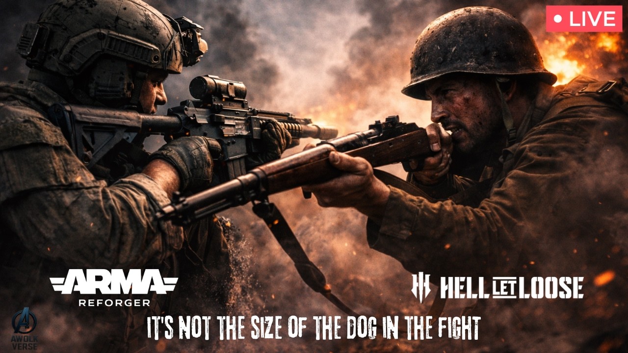 🔴 DIRECTO | It's not the size of the dog in the fight | Arma x Hell Let loose