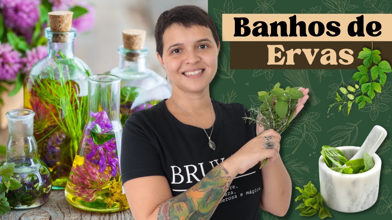 A Magia dos Banhos de Ervas dentro da Bruxaria Natural
