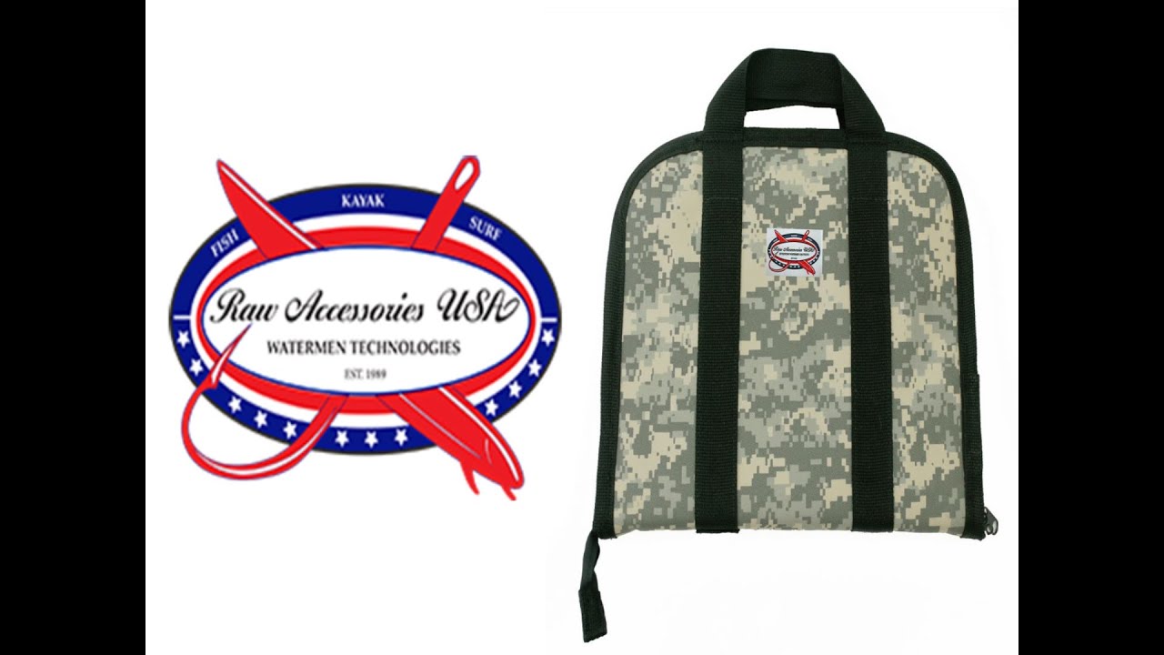 Inventive Fishing New Product Introduction: Raw Accessories USA Lure Logistics Tackle Bag