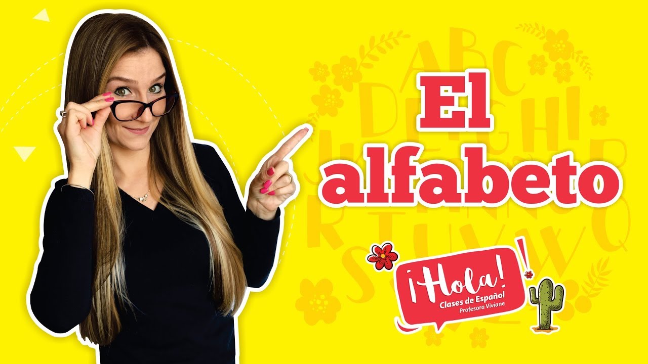 A, B, C: El alfabet en español — алфавит на испанском языке.
