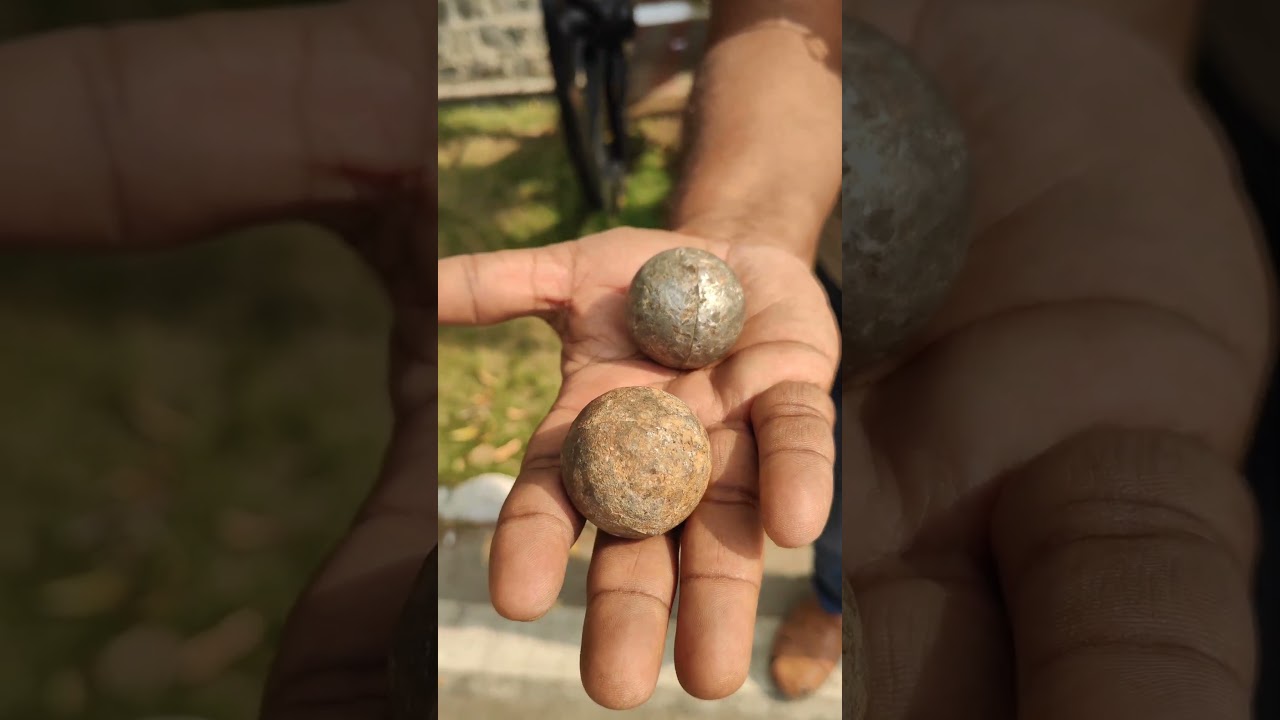 ಸುರಪುರದ ನಾಲ್ವಡಿ ವೆಂಕಟಪ್ಪ ನಾಯಕರು ಬಳಸಿದ ಫಿರಂಗಿ ಗುಂಡು...