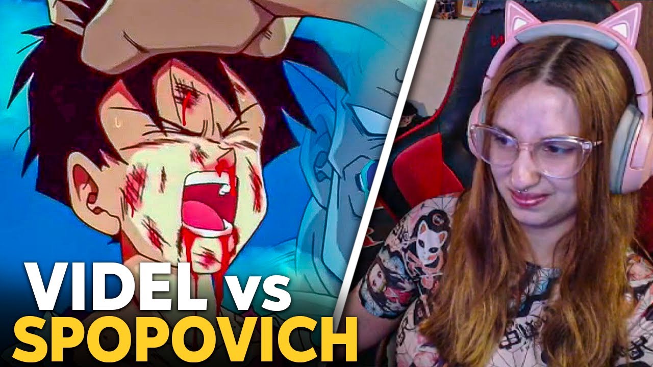 VIDEL VS SPOPOVICH REACCION | Dragon Ball Z por primera vez