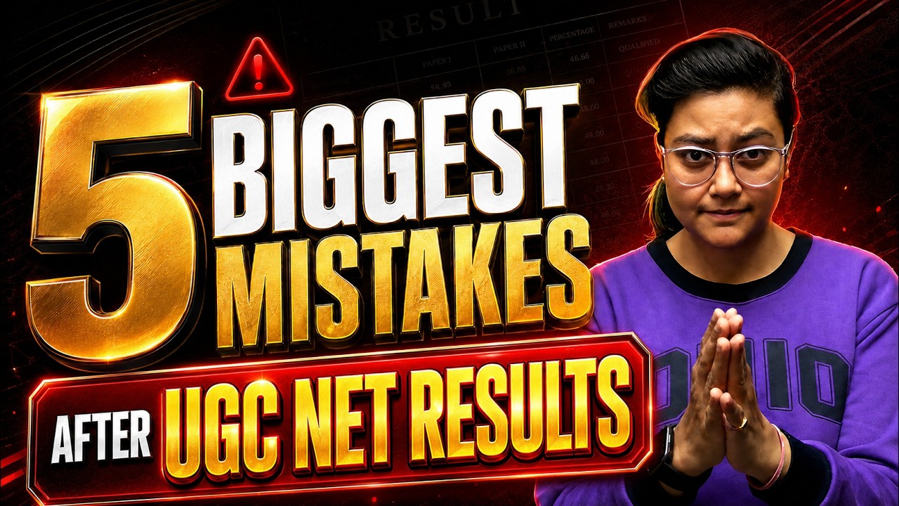 5 Biggest Mistakes after UGC NET Results 😱 JRFAdda