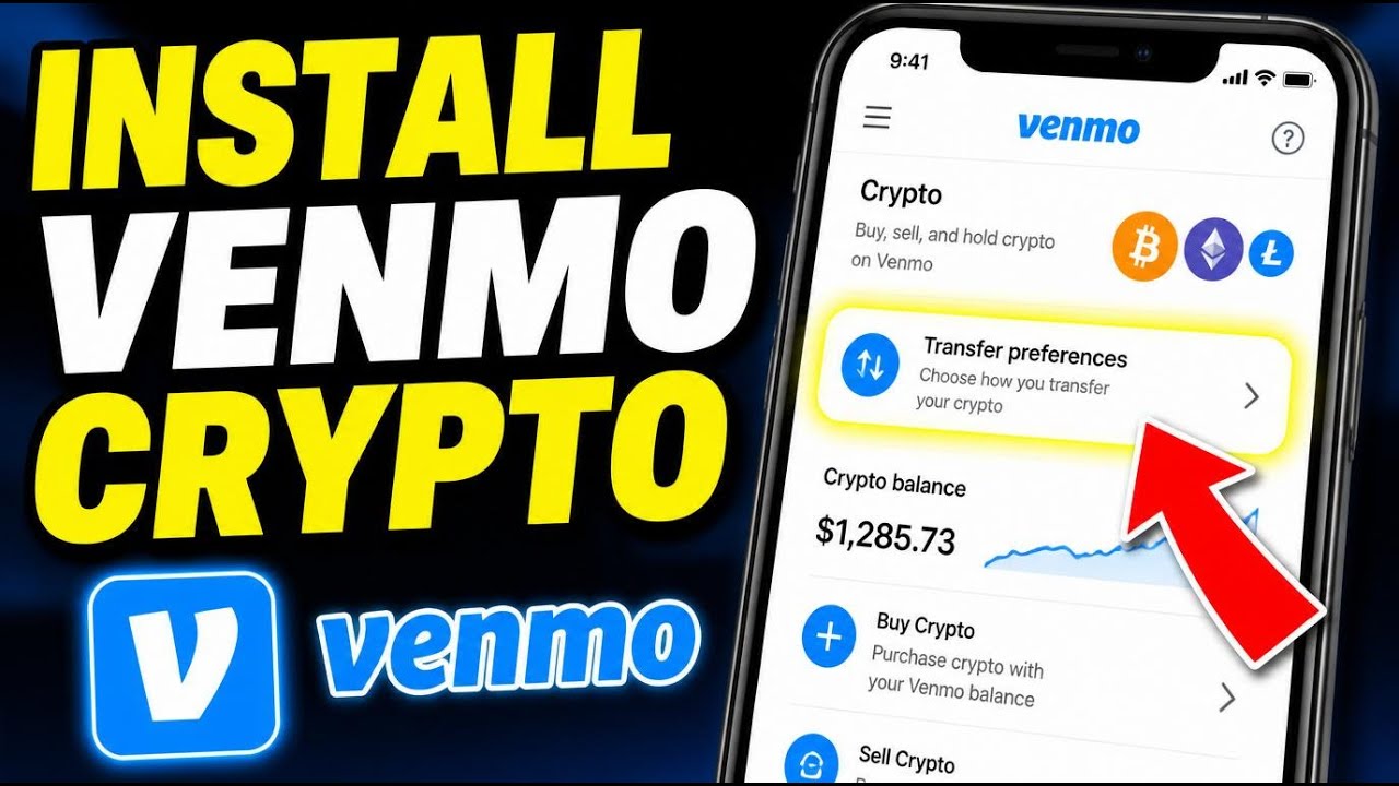 How to install Venmo crypto and set transfer preferences - Easy Tutorial