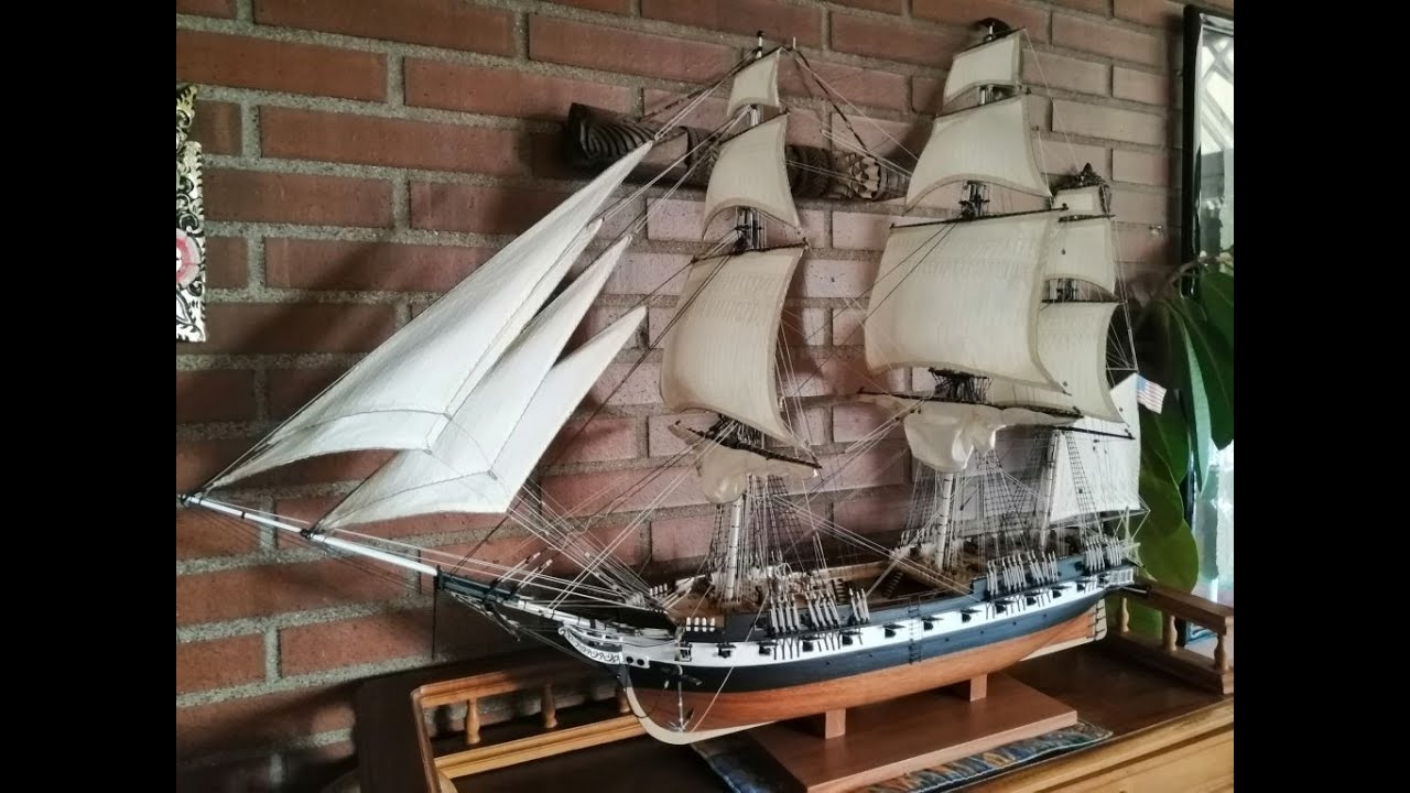 USS Constellation 1:85 Artesanía Latina 5/6