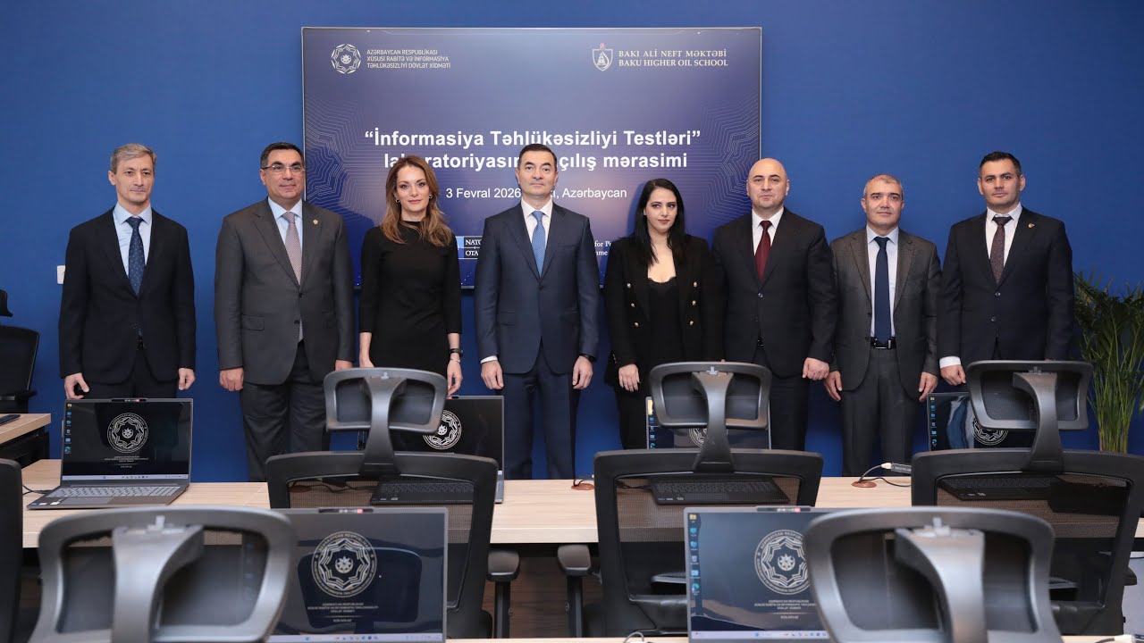 XRİTDX “İnformasiya Təhlükəsizliyi Testləri” laboratoriyasını istifadəyə verib #information #news