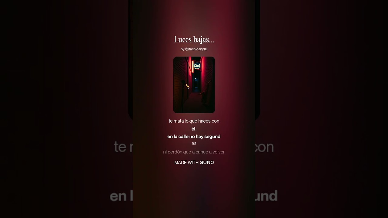 Luces bajas… Rhythm Noir