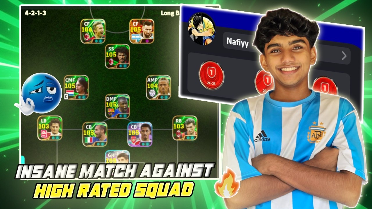 INSANE MATCH AGAINST HIGH RATED SQUAD