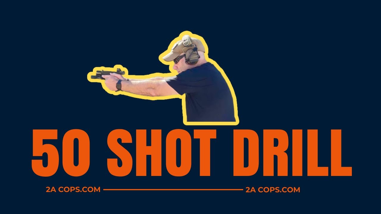 Pistol dot drill for church security team firearms training   4K