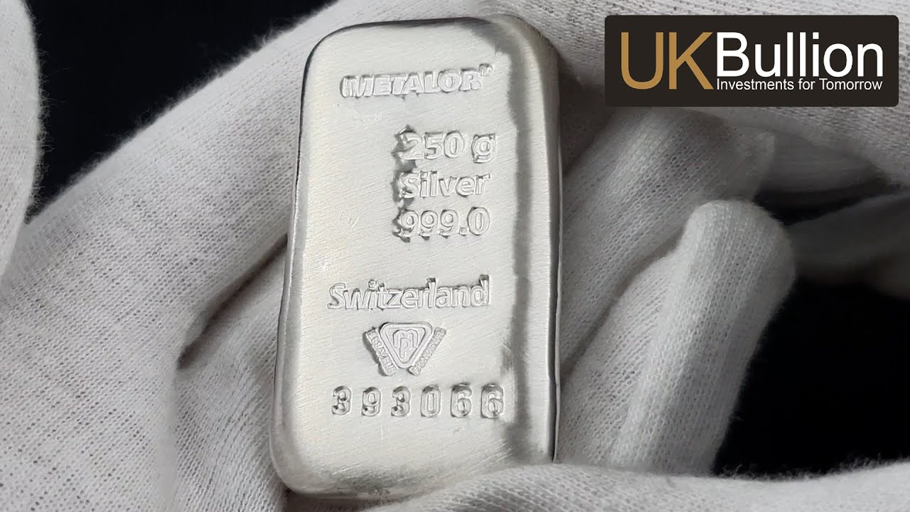 250g Metalor Silver Bar I Buy Now