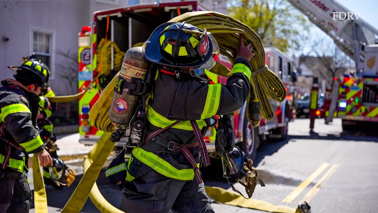 Cambridge, MA WORKING FIRE - ROOF FIRE in a 3 Story Occupied Multiple Dwelling - 156 Magazine Street